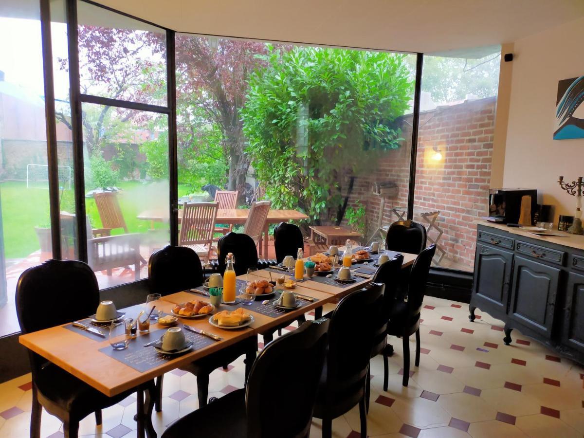 La Maison Bleue De Roubaix Bagian luar foto