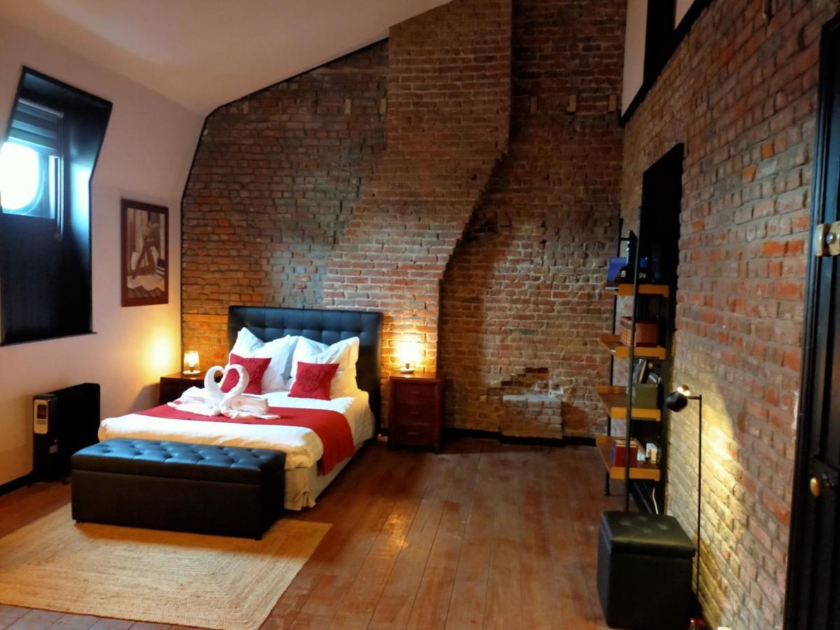 La Maison Bleue De Roubaix Bagian luar foto