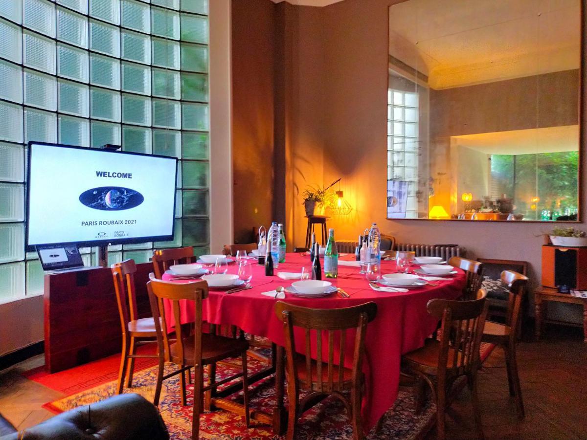 La Maison Bleue De Roubaix Bagian luar foto