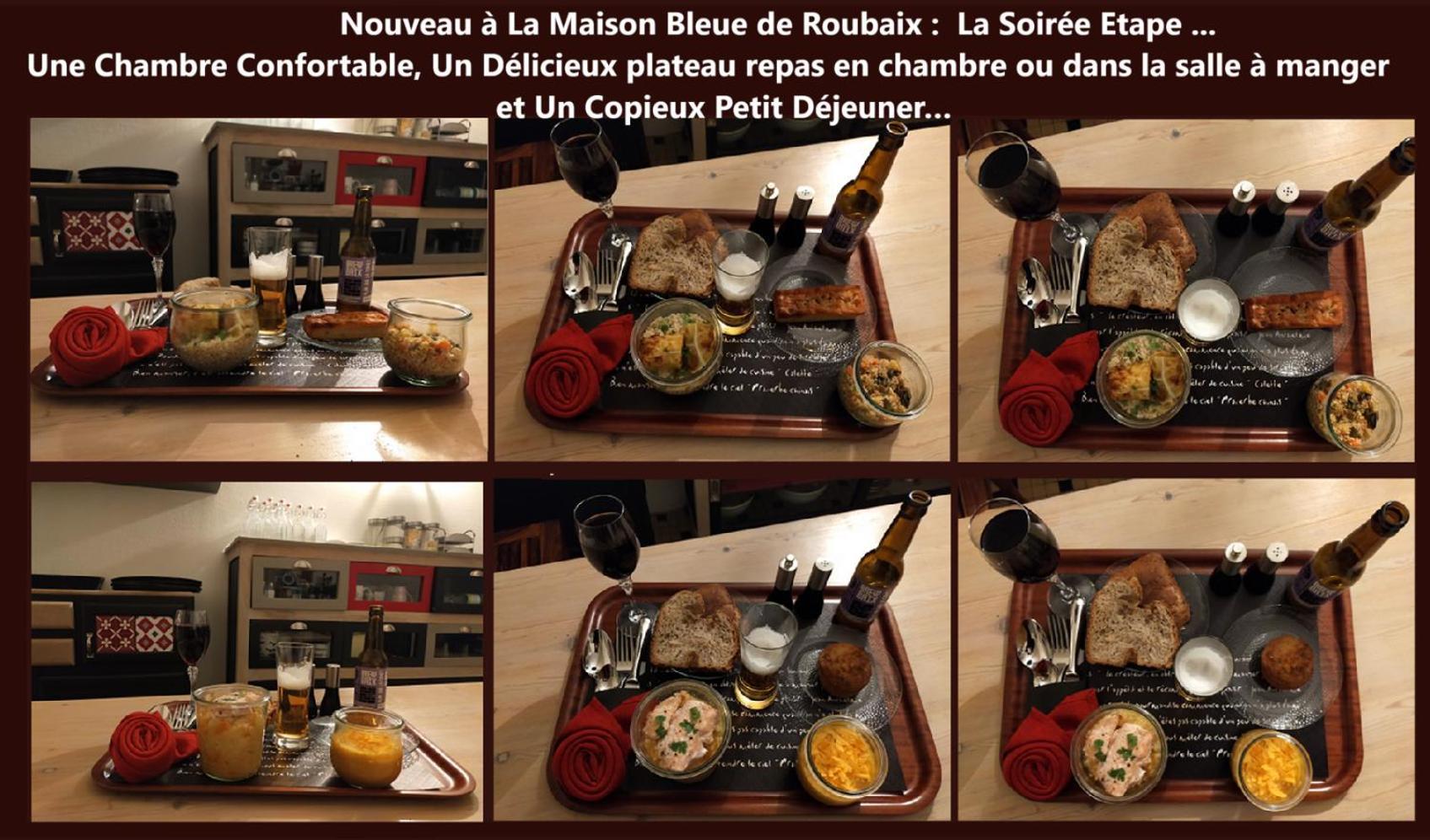 La Maison Bleue De Roubaix Bagian luar foto
